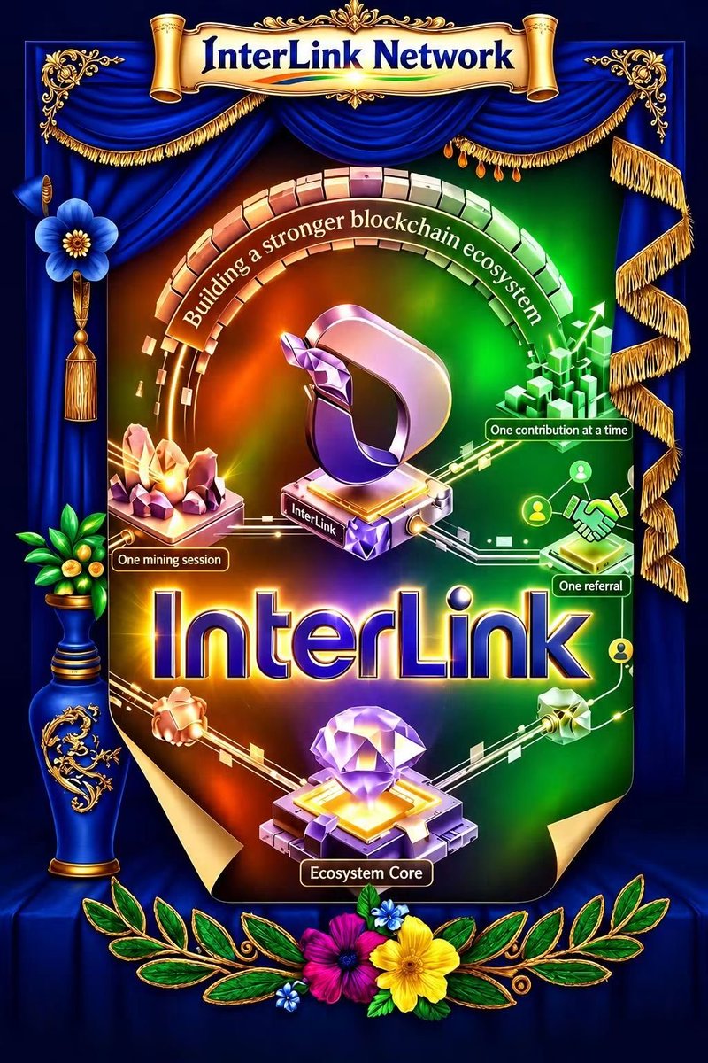 DAPPUPRAVErj's tweet photo. Building a stronger blockchain ecosystem with the InterLink Network, one mining session and referral at a time.
Join our growing community and strengthen the ecosystem core together!
#InterLinkNetwork #BlockchainEcosystem #CryptoMining #Web3Community https://t.co/8S1D24AMSD