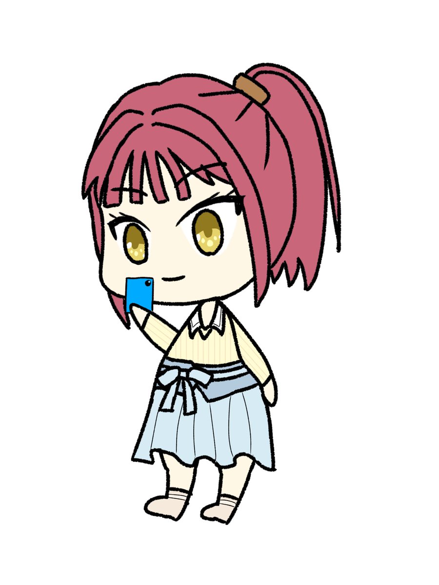 nashiSD's tweet photo. もしかしてずんぐりな描き方を変えた方が良いのか？ https://t.co/3eiEVlIQF4