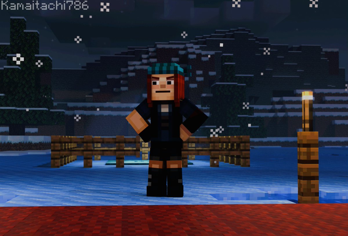 Kamaitachi786's tweet photo. Stood alone #mcsm #minecraftstorymode #mcsmpetra #blender https://t.co/8058hEiMV2