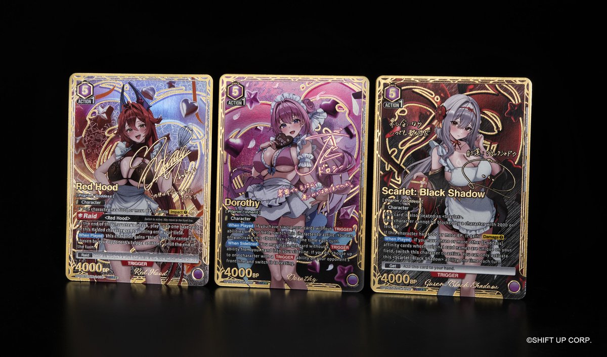 《勝利女神:妮姬》Precious Booster Pack 公開三張 PcSR★★ 卡圖