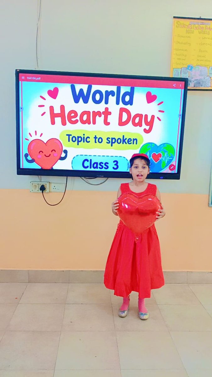 SunbeamSLN's tweet photo. 🏆❤️ World Heart Day ❤️

Little hearts, big lessons! 💓✨

Our young learners celebrated World Heart Day with enthusiasm and joy through a fun-filled Balloon Challenge, Heart-Friendly Talks, Walking Activity, and interactive awareness moments. https://t.co/7xNynYcxz5