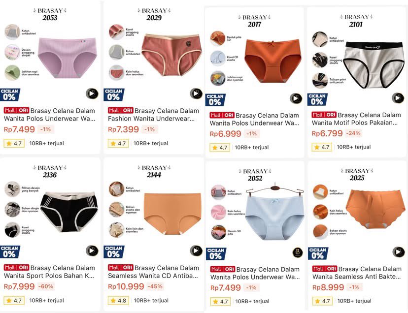 chqerl's tweet photo. sorry norak guys 😭 di ekonomi gini NEMU HIDDEN GEM! mall ori tapi koleksi bra, cd, tanktop sampe lingerie cakep-cakep gemess semua, harganya seharga seblak doang 😭🙏🏻 pecinta hemat merapat! https://t.co/imQD1hPxdG