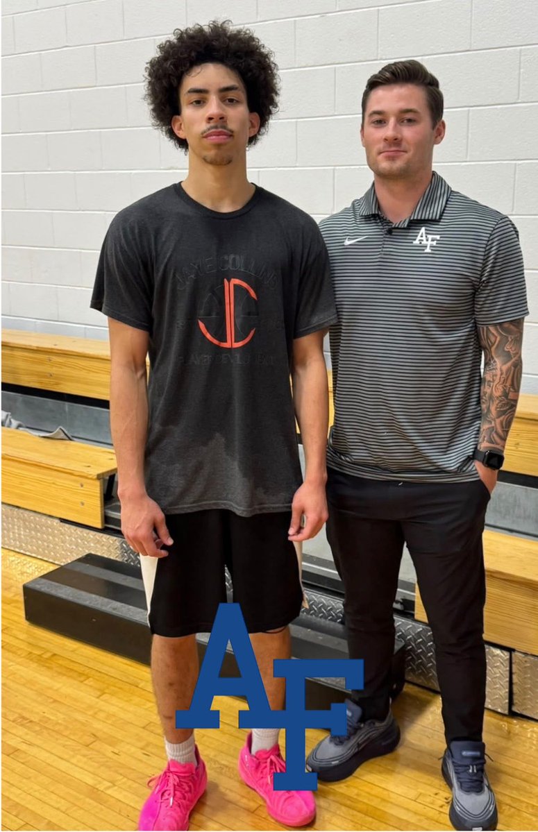 NEXTGENPROSP's tweet photo. NEWS: Air Force assistant coach was in to see 2027 — 6’1” G Terrion Mack (@TerrionMack) of North Hardin (KY).

Mack recently received an offer from Air Force. https://t.co/avhnJknVxW