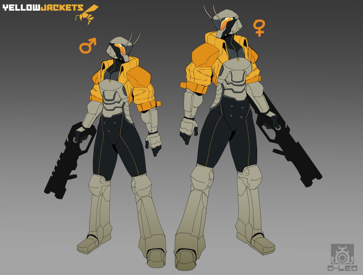 DLE0ART's tweet photo. Repost of sci-fi bugs military designs https://t.co/nLqFZRBRde
