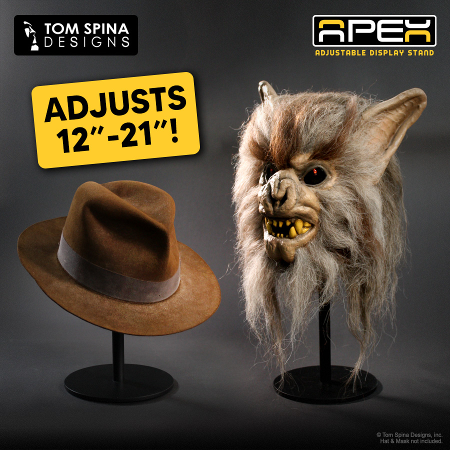 TomSpinaDesigns's tweet photo. Our APEX adjustable display stands are what we recommend for collectors looking for a sturdy all-steel support that can be extended from 12–21 inches. Volume discounts available! Click here for more stands, displays, &amp; other archival materials: https://t.co/Io94HxfjqH https://t.co/OdB9nMJlG2
