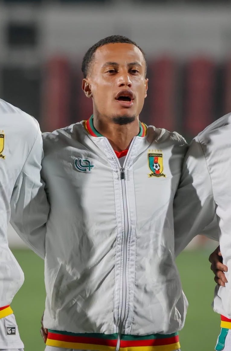 AllezLesLions's tweet photo. ⚪️ Lilian Njoh a connu sa première titularisation avec les Lions indomptables hier soir face au Congo (1-1). 🦁🇨🇲 https://t.co/ZdBGaWrDze