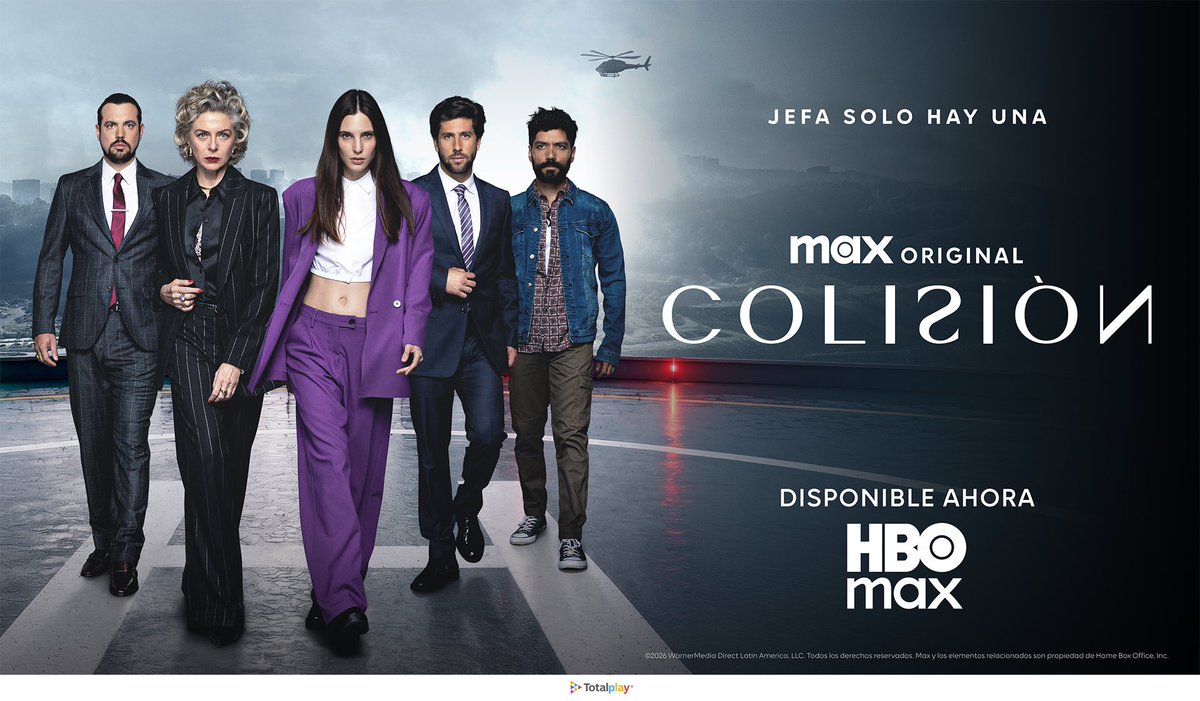 totalplaymx's tweet photo. Lo que empieza como una disputa por una empresa se convierte en un conflicto entre madre e hija, con el amor metiéndose en medio.💥 
No te pierdas Colisión en HBO Max desde tu Totalplay TV. https://t.co/6AwCKYzVBW