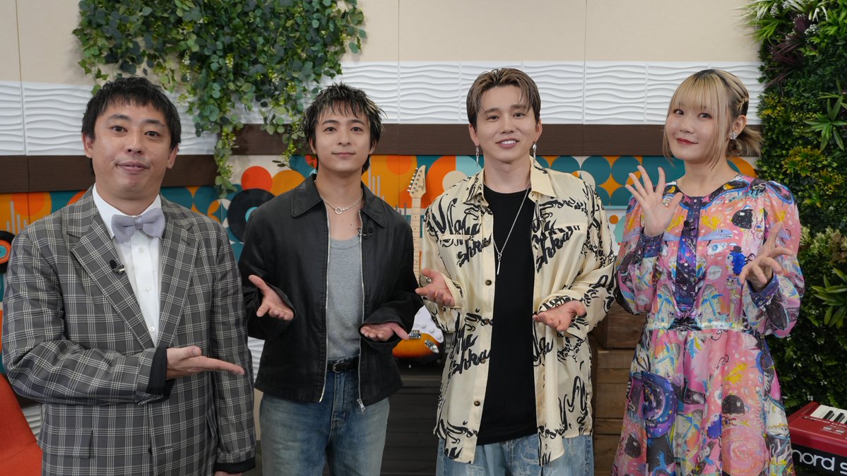 TVGweb's tweet photo. 「音バナ♪ついつい」10/17放送⏰

Da-iCE・花村想太＆和田颯が
“男臭い趣味トーク”を展開⁉️
「男性ファンがさらに増えそう」

下積み時代の意外な苦労話も💭
2人の素顔をひもとく

ヒット曲「スターマイン」を解説
MC・森田哲矢と花村の
“ロングトーン”勝負も🎤

https://t.co/7UD9b3BUJH

#音バナ https://t.co/Aa7gO7GFKd