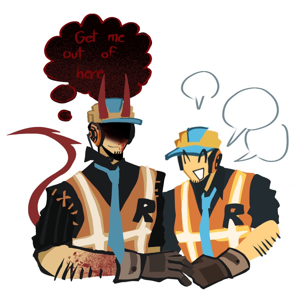 Nottyscape's tweet photo. Builderman and Builderman bonding https://t.co/l4AH9E5EJq