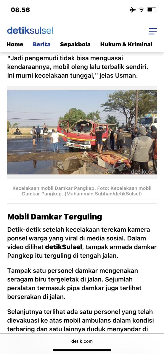 jenostalker's tweet photo. INNALILLAHI 2 PERSONEL DAMKAR TEWAS DALAM KECELAKAAN MENUJU TKP KEBAKARAN. 

😭😭😭 turut berduka cita sedalam dalamnya semoga amal ibadahnya diterima di sisi tuhan dan keluarga yang ditinggalkan diberikan ketabahan dan kekuatan dalam menghadapi musibah ini.

#PRAYFORLAMPUNG
#PRAYFORSULAWESI
#PRAYFORKALIMANTAN
#PRAYFORSUMATERA
#PRAYFORACEH
#PRAYFORNTT
#PRAYFORNTB
#PRAYFORPAPUA
#PRAYFORINDONESIA
 #AllEyesOnIndonesia