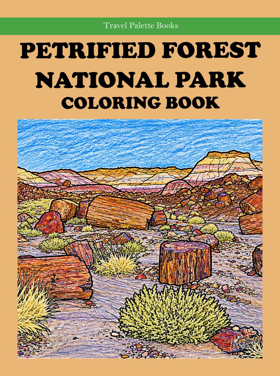 travelpalettecb's tweet photo. Petrified Forest National Park Coloring Book
#adultcoloring #adultcoloringbook #coloring #coloringbook #coloredpencil #colorist #booksforkids #childrensbooks #kidbookauthor #kidsbooks #kidlit #parenting #petrifiedforest #arizona #nationalparks
https://t.co/PcMMCDrBLu https://t.co/TGd9QnWui3