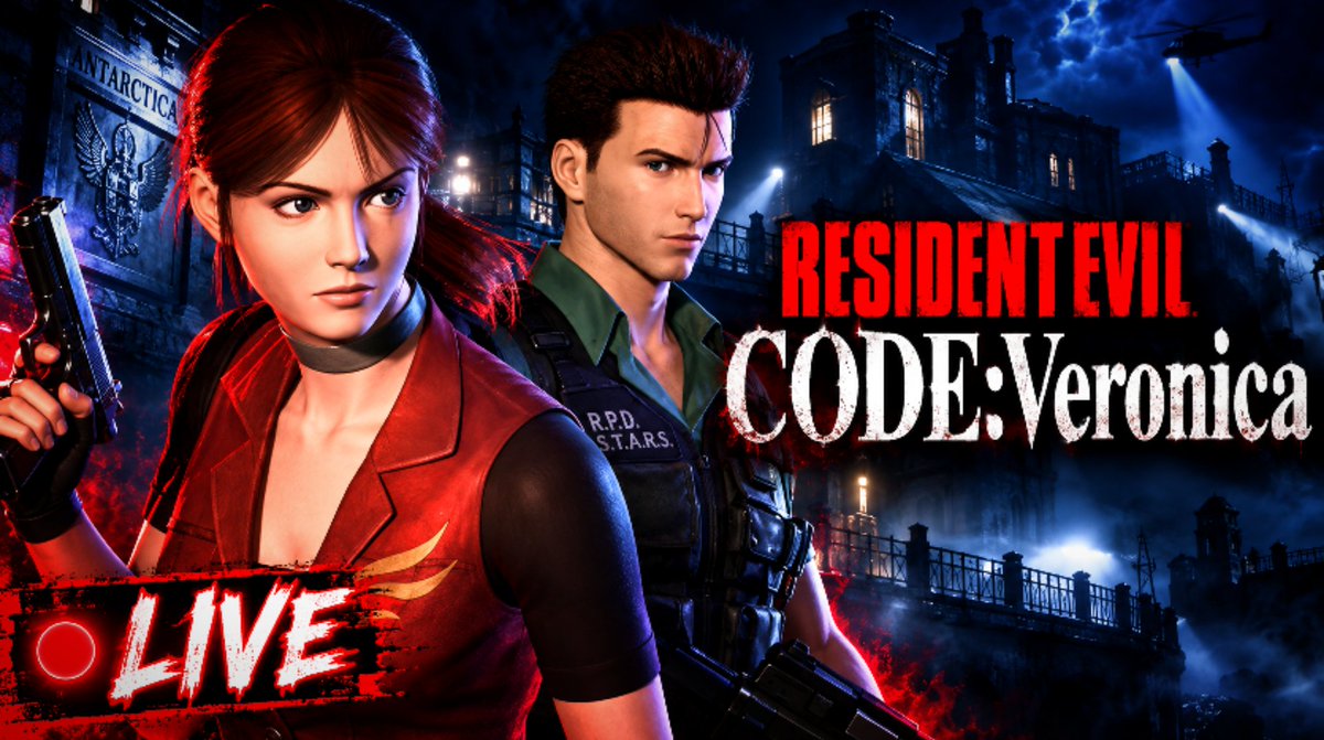 SellsDakot61637's tweet photo. 🧟[Day 2] I'm so Rusty playing Old Survival Horror! | !roadmap
—————————————————
| #residentevilcodeveronicax |
—————————————————
Join the stream below↓
https://t.co/KCCOGhyAuq https://t.co/96dg2llHO5