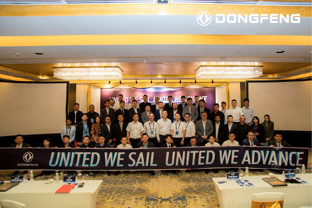 DongfengCVx's tweet photo. 🌏 UNITED WE SAIL. UNITED WE ADVANCE.

DONGFENG’s Southeast Asia business is gaining momentum:
📈 Truck sales +188% YoY in 2026
🏆 Partners recognized
🚛 First vehicle rolls off our localized plant
A new chapter begins.

#DONGFENGCV #ItsAllAboutTrust #SoutheastAsia https://t.co/oGClyBpl8t