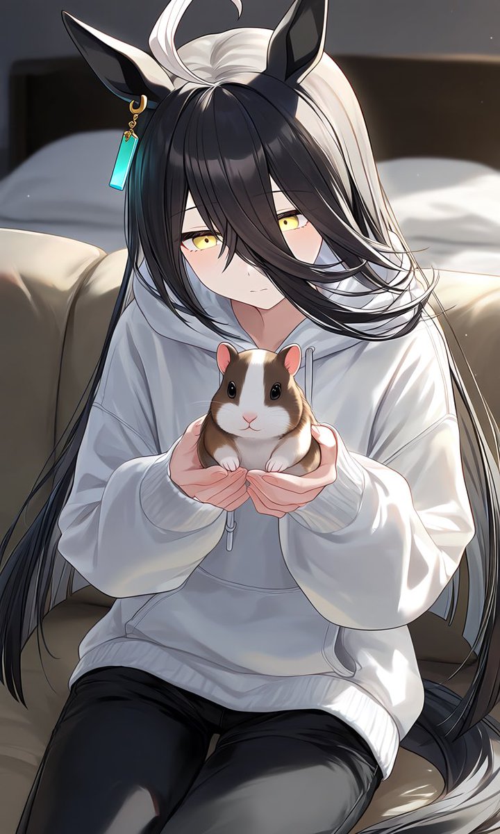 CafeHypno_Owner's tweet photo. In case y’all have been wondering where I’ve been this past week or so.

My guinea pig unfortunately passed away today. We had been struggling to help him back to health and unfortunately due to my local area, had no access to a vet for guinea pigs until it was too late. Milo succumbed to his injuries today this morning, and I’ve been grieving a bit.

I know he wasn’t a dog or a cat, and was only expected to last a few years, but he helped me through so much, especially during the beginning of my college years and more.

Please rest in peace Milo🖤

(Made the ai image though nothing was working and wanted to get this message out, please don’t mind)
