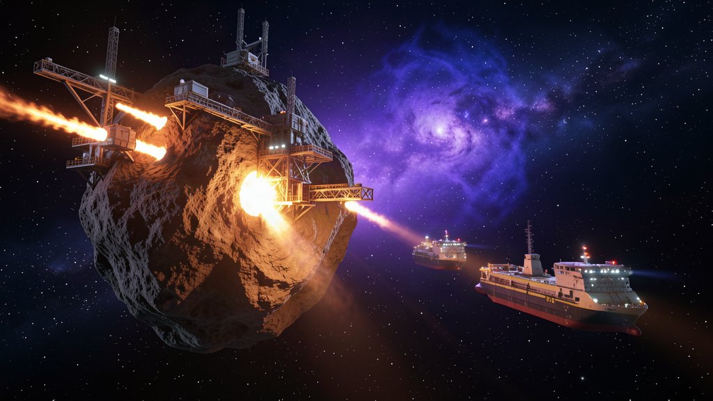 GoDuskFrontier's tweet photo. 51,480 units of resources extracted from the asteroid belts. 131 prospecting missions completed. In 30 days across the Dusk Frontier, miners are digging deep. ⛏️ #DuskFrontier #SpaceStrategy https://t.co/SE31tGlAmH
