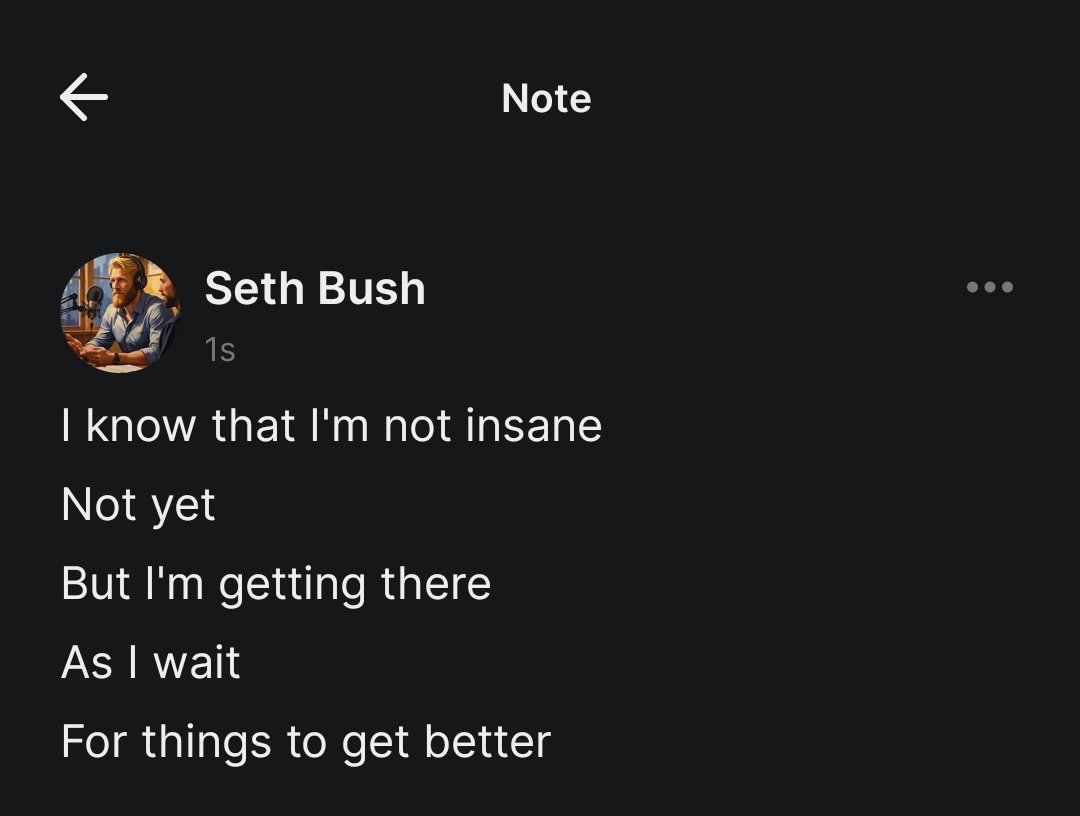 SethBush12's tweet photo. #poets #poetry #insanity #millennial https://t.co/HO0SY8gWp2