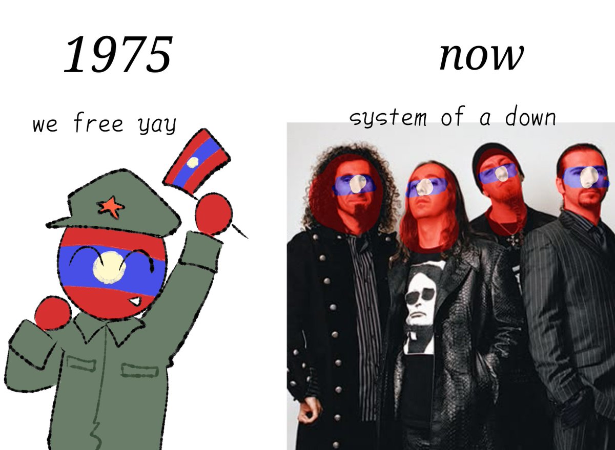 BerMike5's tweet photo. ...

#countryhuman #laos #meme #art https://t.co/ifBdlvJ5gu