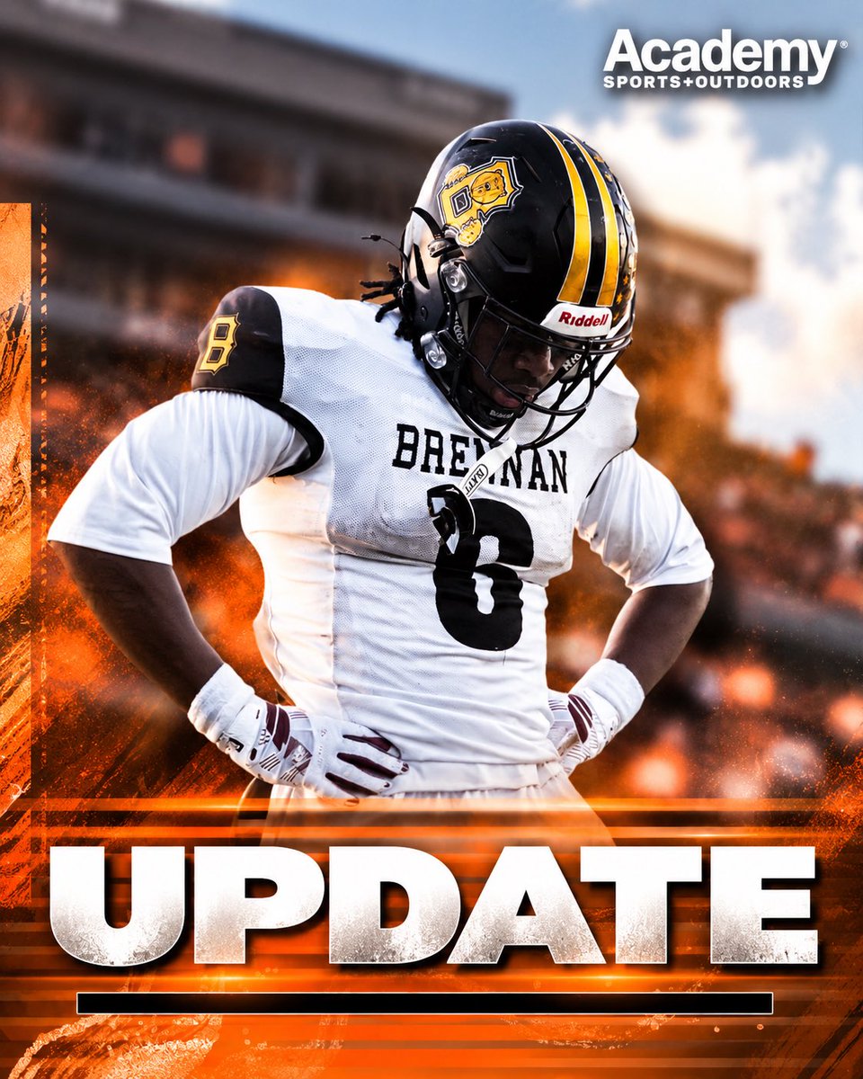InsideTexas's tweet photo. Rivals’ top back in the country is set to visit the Forty Acres again and soon 🤘

San Antonio Brennan’s Jayshawn Mitchell has been to Austin for a summer visit, but now the 5’10 195 lb. 4-star is set to witness a game at DKR 👀 https://t.co/5NVLs16ybU
