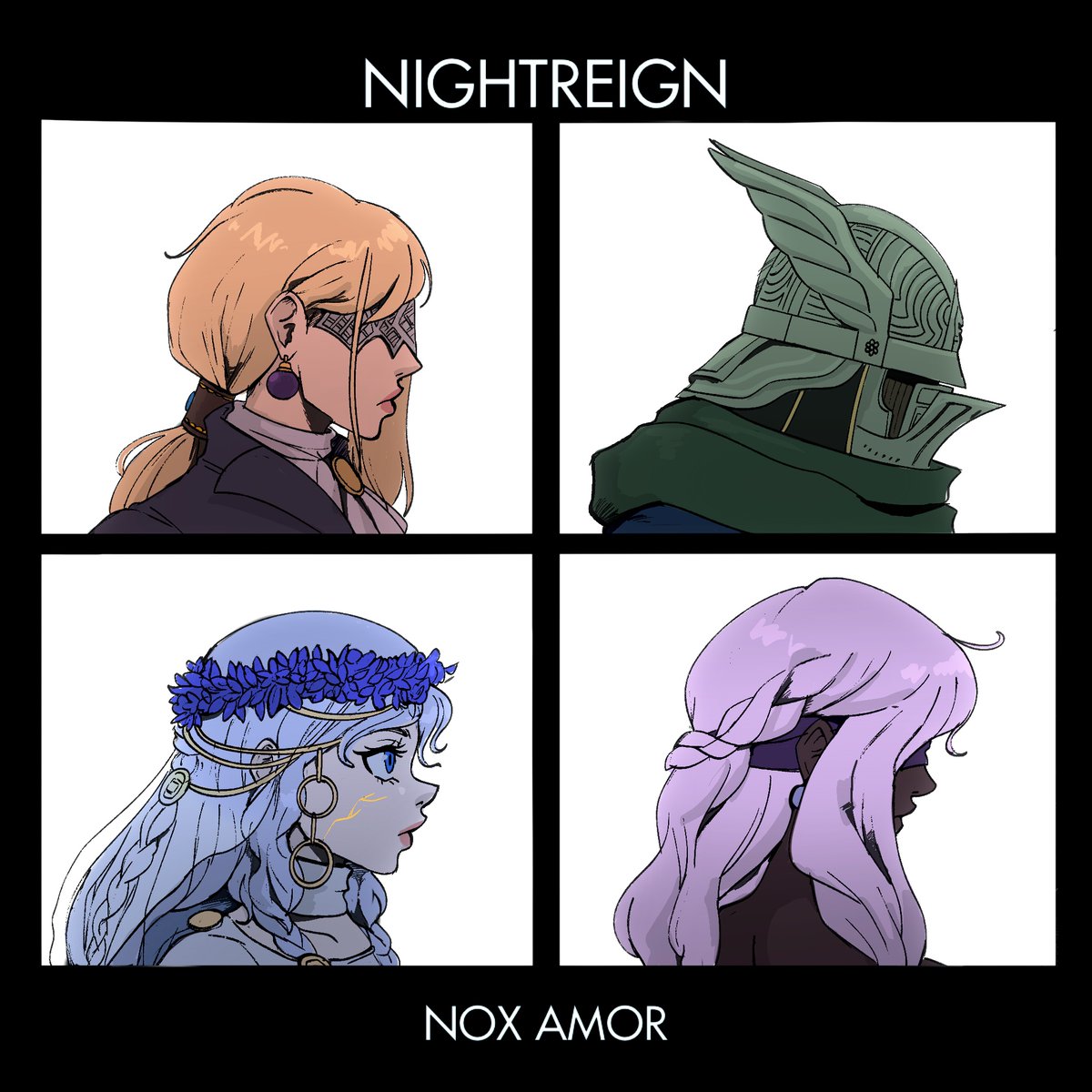FoXxarius's tweet photo. Special NOX AMOR Poster dropping publicly soon on Inprnt! 

However if you’re a ko-fi member, a limited edition is available now through a link! Please check the blog post.
#NIGHTREIGN https://t.co/h3FPNt6M5R