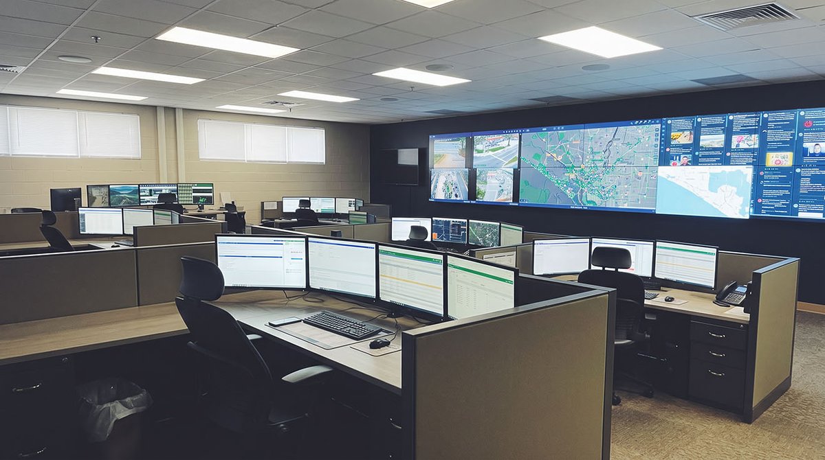 AtdecMounts's tweet photo. Call taker, dispatcher, supervisor - different screen counts and layouts; same mount system underneath. Set a standard, reconfigure per role, and keep future changes simple with Atdec Modular.
#EmergencyOperations #ControlRoom #ConsoleDesign #PublicSafety https://t.co/L34KO9rmLT