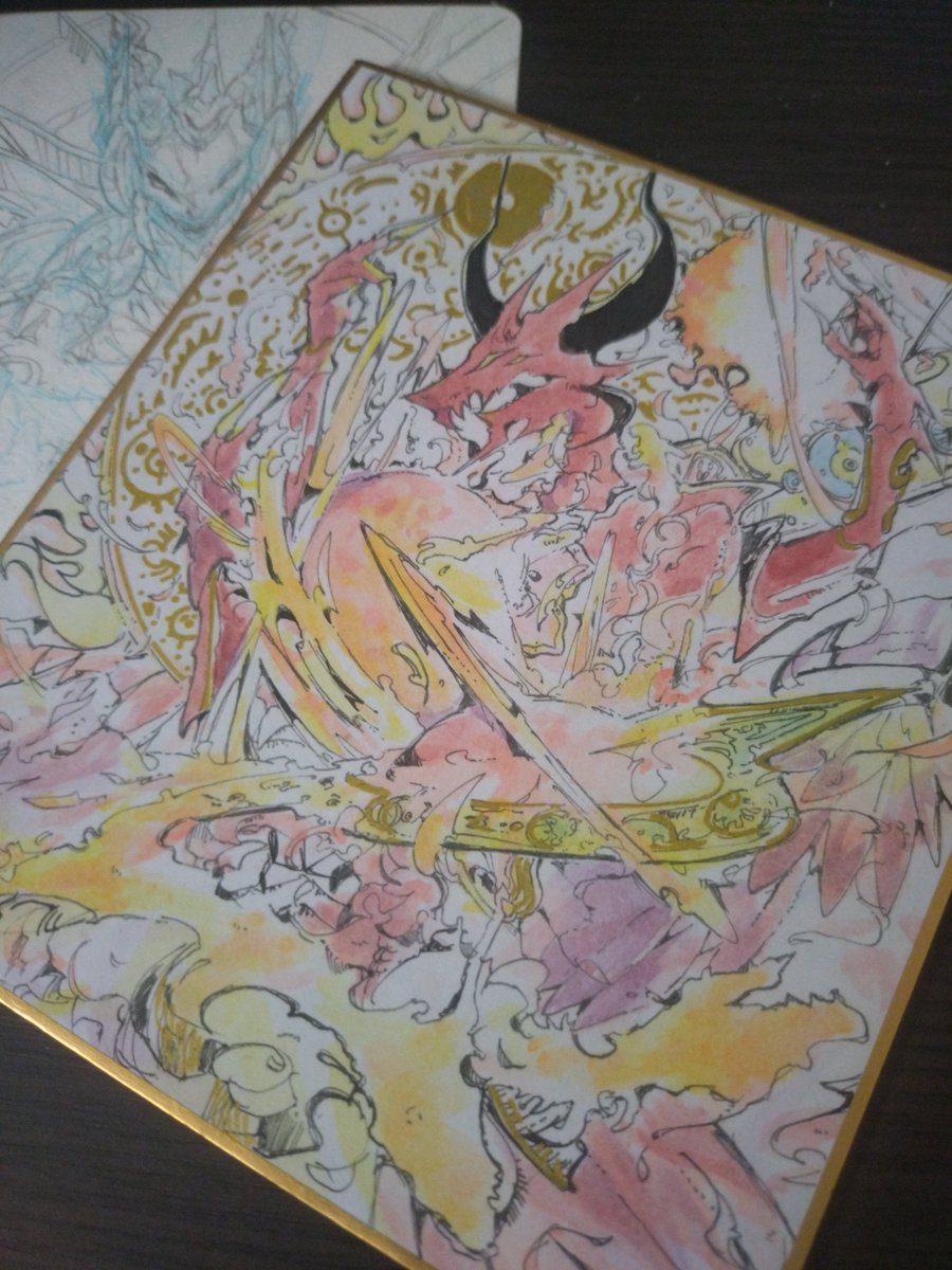 NUE_0_8's tweet photo. アポヌを描く楽しさというのはいろいろあるのですが、どんな書き込みでも許してくれるくらいの情報量の多さではあると思う。 https://t.co/5keMFvTEpH