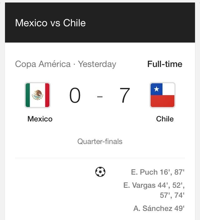 deskiciiada's tweet photo. el martes chile juega con méxico y vamos a terminar así nuevamente, pero al revés pq chile juega cmo el pico https://t.co/OLyaRrqcl7