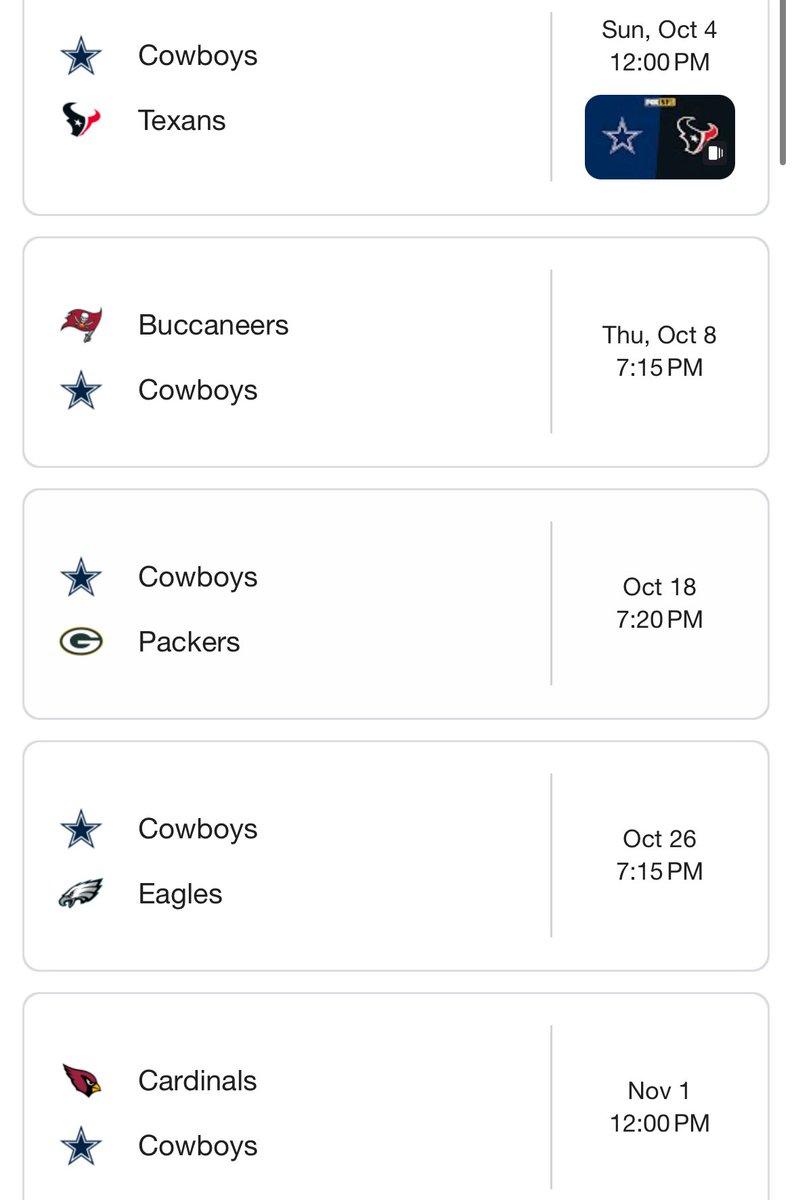 defytalkcowboys's tweet photo. What’s our record after this stretch realistically https://t.co/ozuGHKm7vI