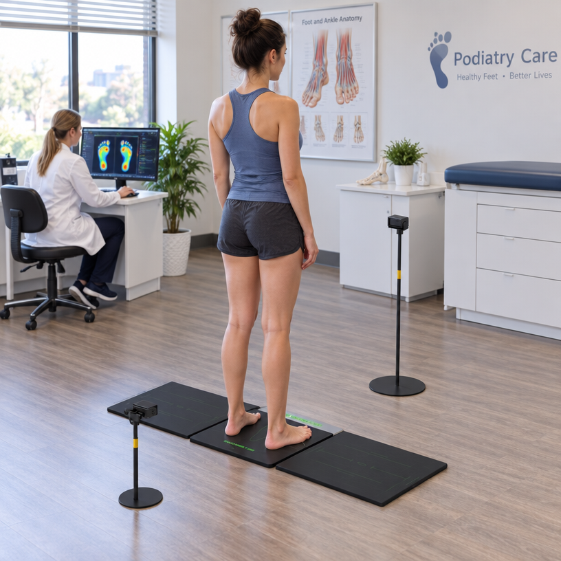 HarkenWong's tweet photo. Dynamic pressure mapping reveals where and when load lands at every step, exposing the roots of pain and poor orthotic outcomes—and our FMP system visualizes it in seconds.Curious what your patients' gait timing says? Visit https://t.co/IVqWGvspyz or message us for a demo. https://t.co/5Dta3JQN4k
