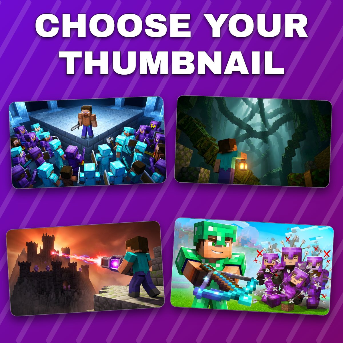 ClicklabMC's tweet photo. Your Minecraft video might be 🔥

But nobody will know if they don’t click.

Generate thumbnails that stand out with ClickLab ⚡️

👉 https://t.co/TAswQH7uAQ

#Minecraft | #MinecraftYouTube | #YouTubeGaming https://t.co/SoKqpEayLQ