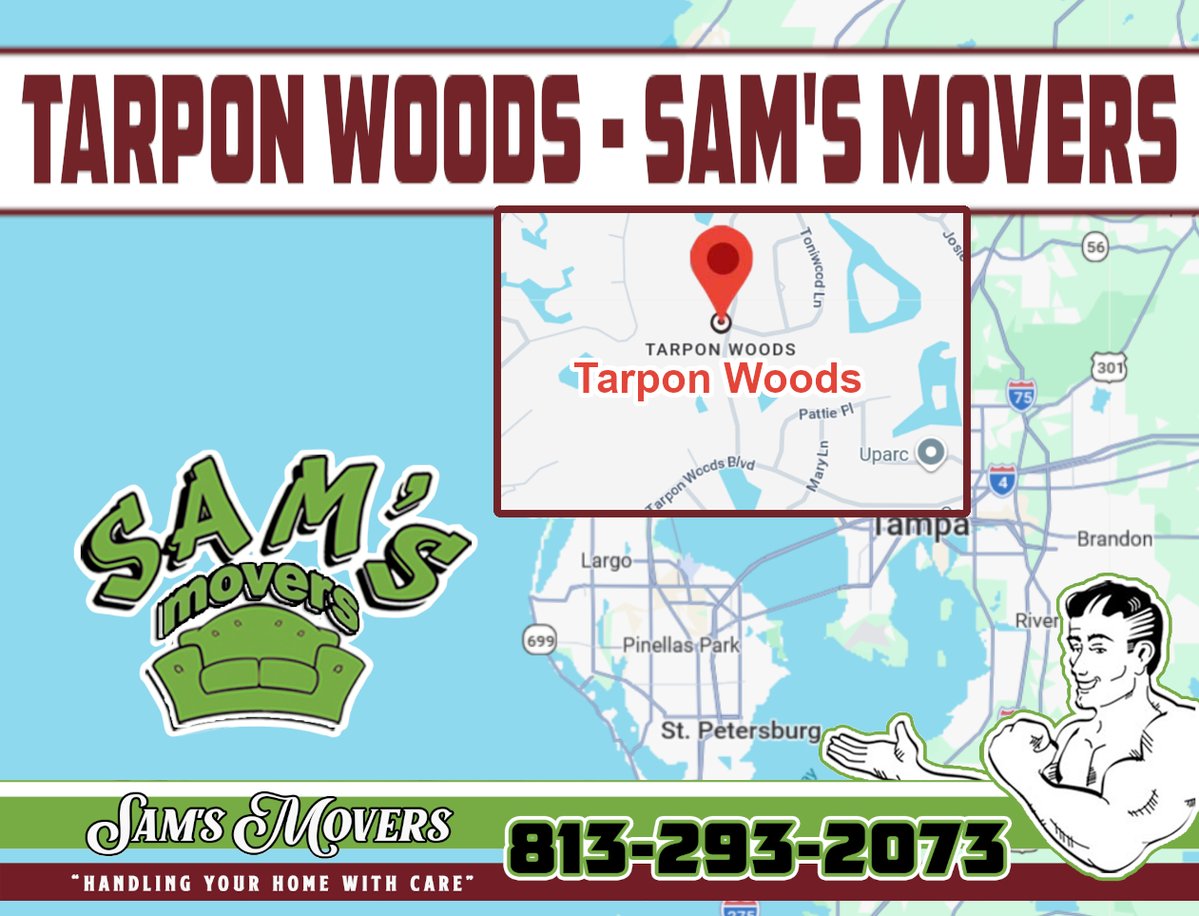 Samsmovers's tweet photo. 813-293-2073 Lots of options for your home move may lead to calling Sam's Movers to enter Tarpon Woods for ya'. 

#MoverTarponWoods #MoversTarponWoods #MovingCompanyTarponWoods
#Mover #Movers #MovingCompany #TarponWoodsFL #PinellasCounty

https://t.co/saxoxOduh7 https://t.co/WWUy1HzIu4