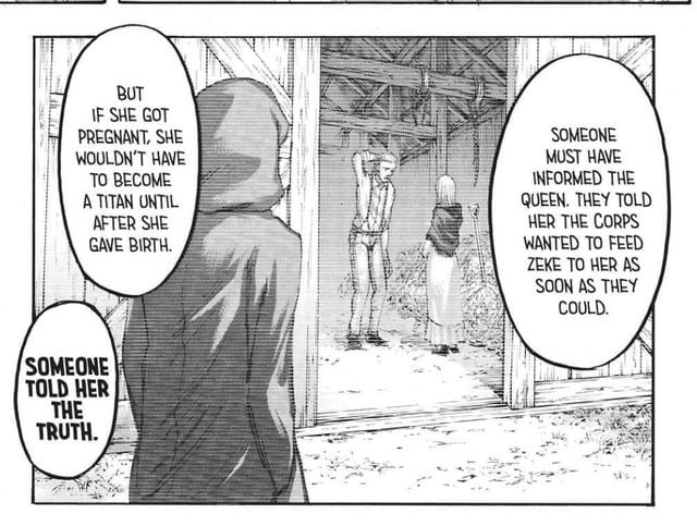 brasnkdon's tweet photo. @obviouslyhisu Oh yeah, Historia, after having Eren's baby, went to bang the farmer, give me a break. https://t.co/PO1TcRbXH1