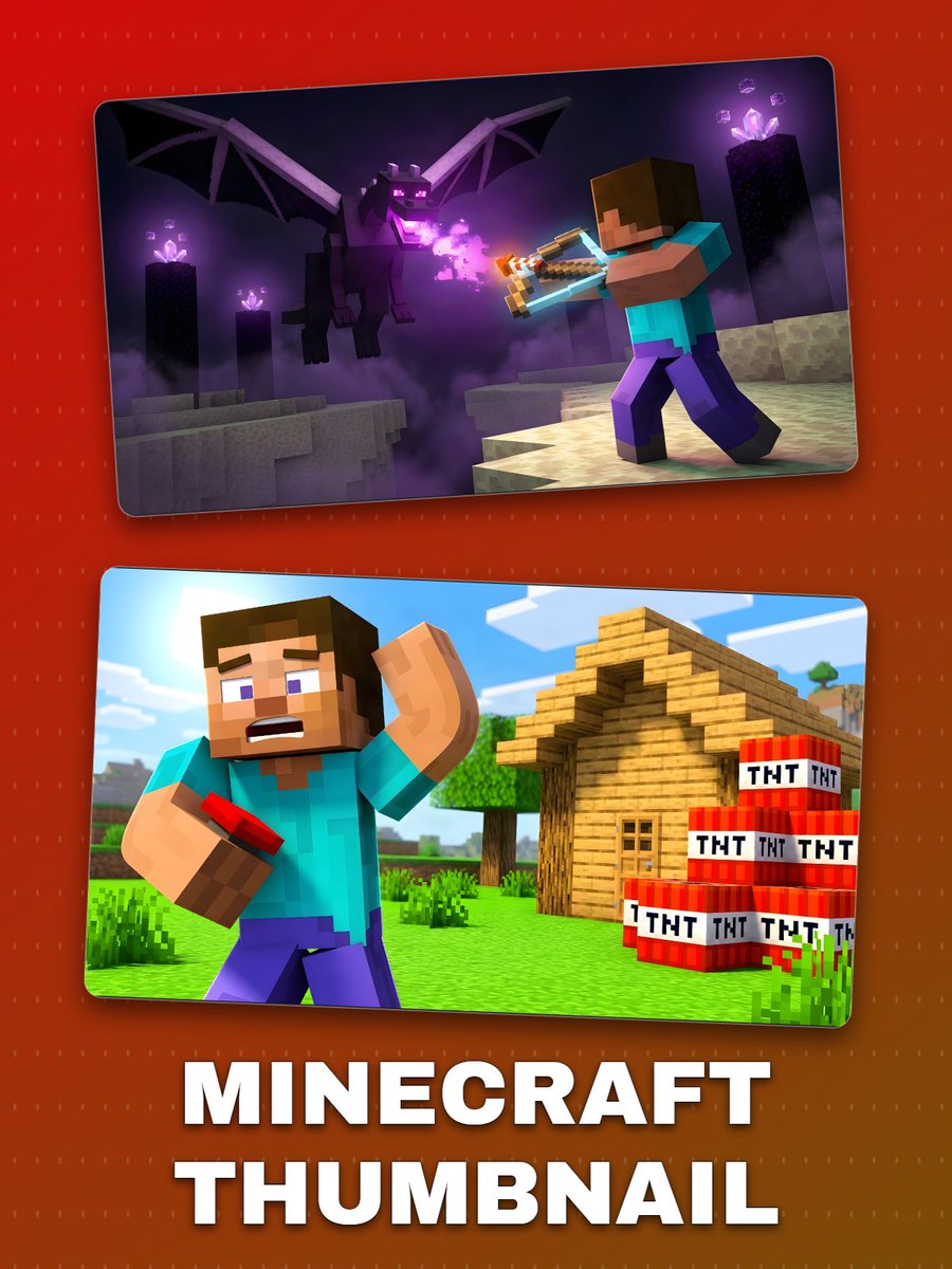 ClicklabMC's tweet photo. Stop spending HOURS making Minecraft thumbnails 💀

Describe what you want.

ClickLab generates it in seconds ✨
https://t.co/TAswQH7uAQ

#Minecraft | #MinecraftYouTube | #MinecraftCreator https://t.co/vuDoi6g5OX
