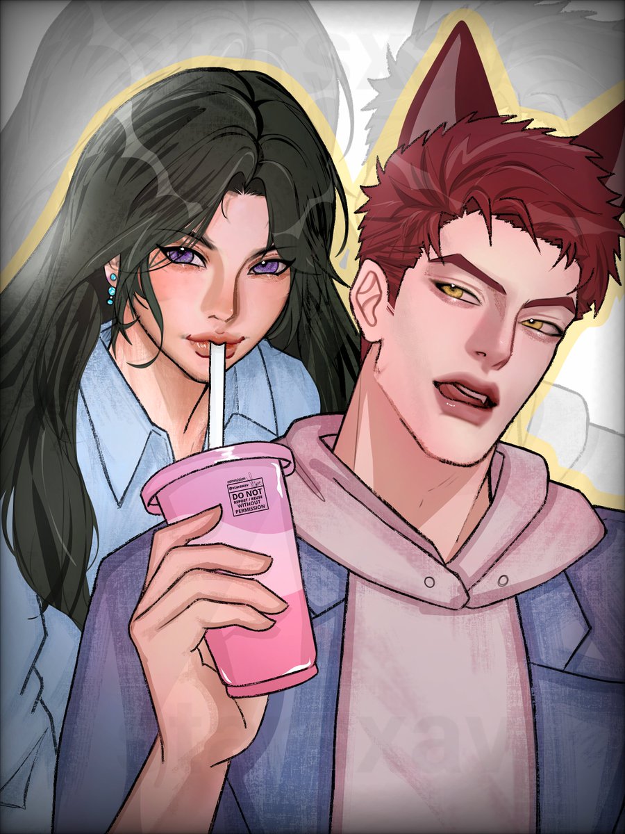 Celestine69420's tweet photo. Missing Valko so I keep getting art of him with my cutie MC 🥹
Thank you @starsxav for your amazing talent!!
Absolutely adore this c0mm ugh 😩💕he would totally treat MC to good food and midnight snack runs..

#BringValkoBack #LadsIs6 #100DaysWithValko https://t.co/HnQL8VKKd5