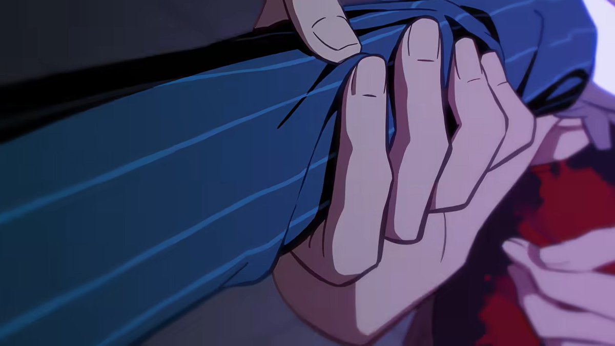 suchine_toki's tweet photo. I really like how at the beginning we see Hyuna grabbing Mizi's hand to help her, but then it gets more forceful, which also reflects how she tried to control Mizi at times https://t.co/OtXqRyaoBB