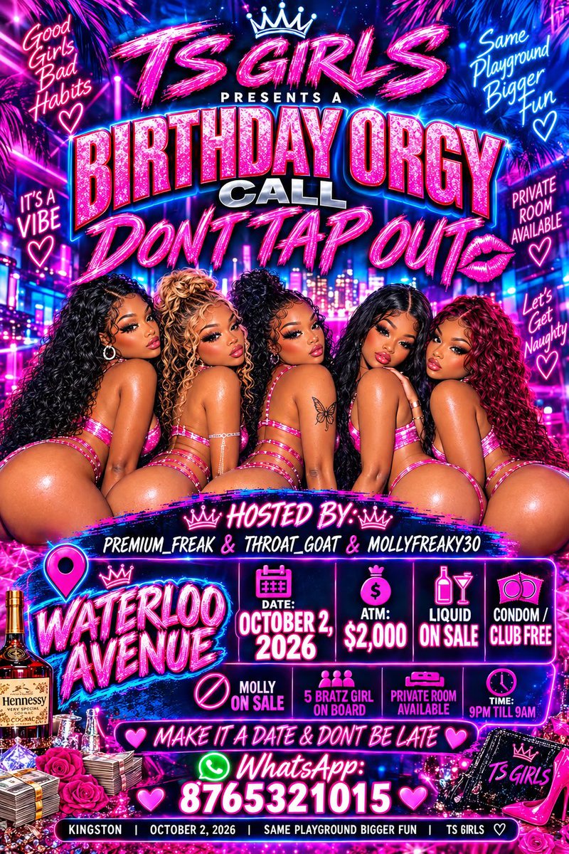 bigbatty_kiki1's tweet photo. Don’t miss the date😝 https://t.co/0bb5NhNda3