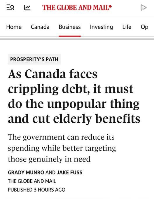 ru23052's tweet photo. Canada is starting to run out of other people's money. https://t.co/WM5PByrgNg