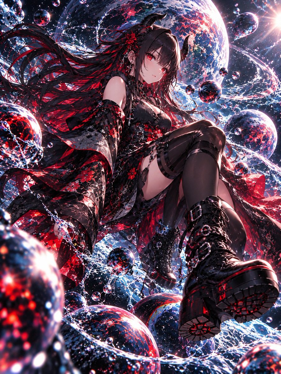 MisukiRio's tweet photo. I don’t belong to this universe. I came to rewrite it. 🖤 https://t.co/2R1E2Oh2w8