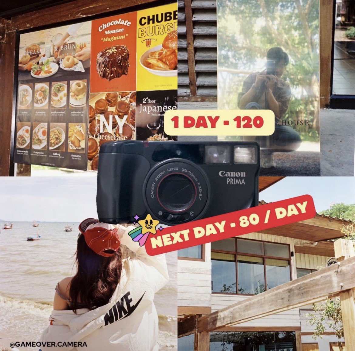 priririkfar's tweet photo. 🩵เปิดบริการเช่ากล้องฟิล์ม🐣
📸 : canon prima zoom
1 วัน / 120฿
วันต่อไป+  80฿ / วัน
มีบริการส่งล้างราคาย่อมเยาว🌈
กล้องคมชัดมาก ทักมาขอดูรูปเพิ่มเติมให้ มีแบตกล้องให้ มือใหม่ใช้งานง่ายสุดๆ 
#เช่ากล้อง #กล้องฟิล์ม  #ฟิล์ม  #เช่ากล้องดิจิตอล #เช่ากล้องฟิล์ม https://t.co/kabXOGy1iE