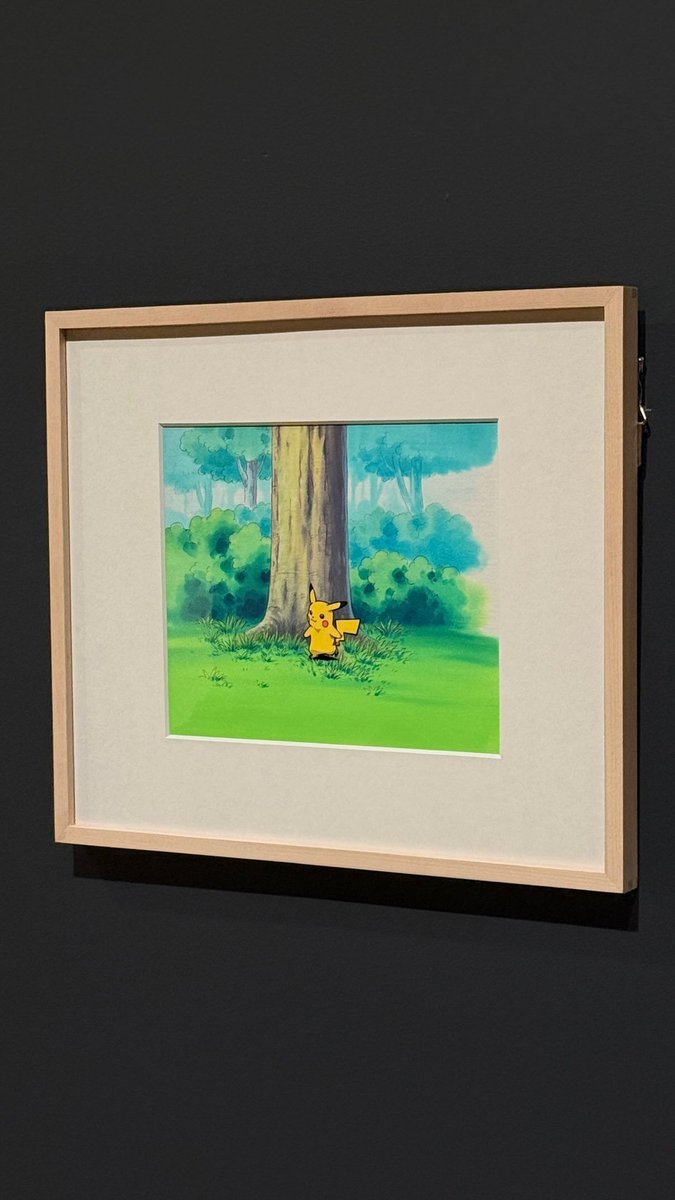 _sgminseven's tweet photo. This painting of Pikachu being exhibited at SFMOMA... THIS IS SO NAMJOON 😭😭😭😭😭😭 https://t.co/VMVm6KnvZD