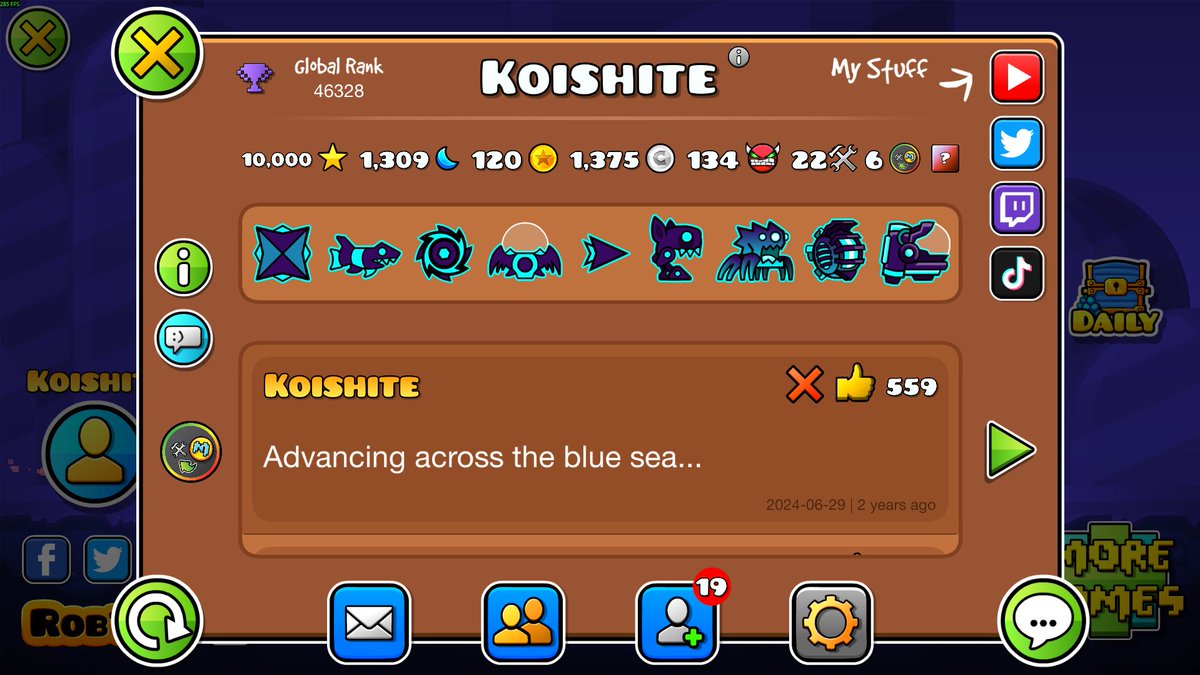 KoishiteGD's tweet photo. 10,000⭐️ https://t.co/u3N0aDu3y0