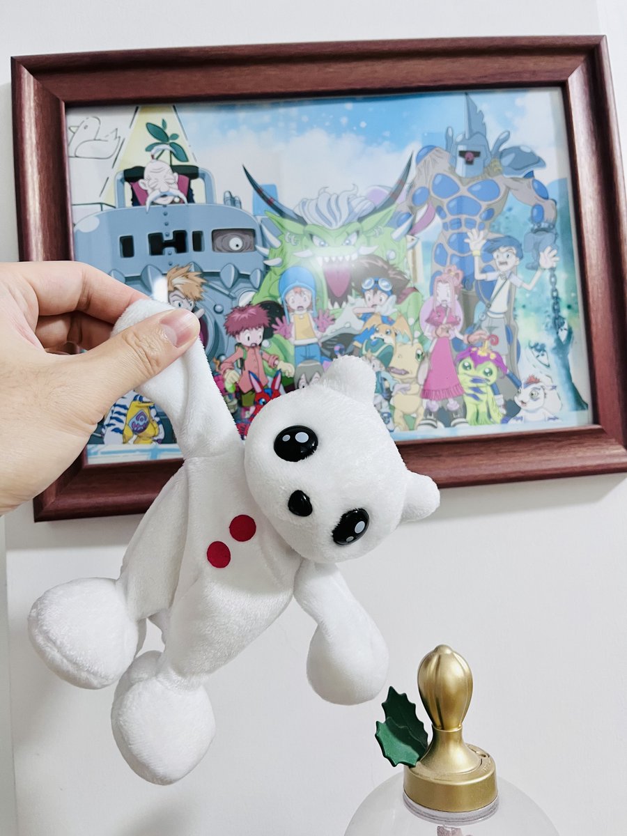 voltaircannon's tweet photo. Look at this cute Yukidarumon I received lately!
#digimon #デジモン #Punimon #digimon #デジモン #Punimon #digimonbeanie #Yukidarumon #ユキダルモン #DigimonAdventure https://t.co/ibR8d75n29