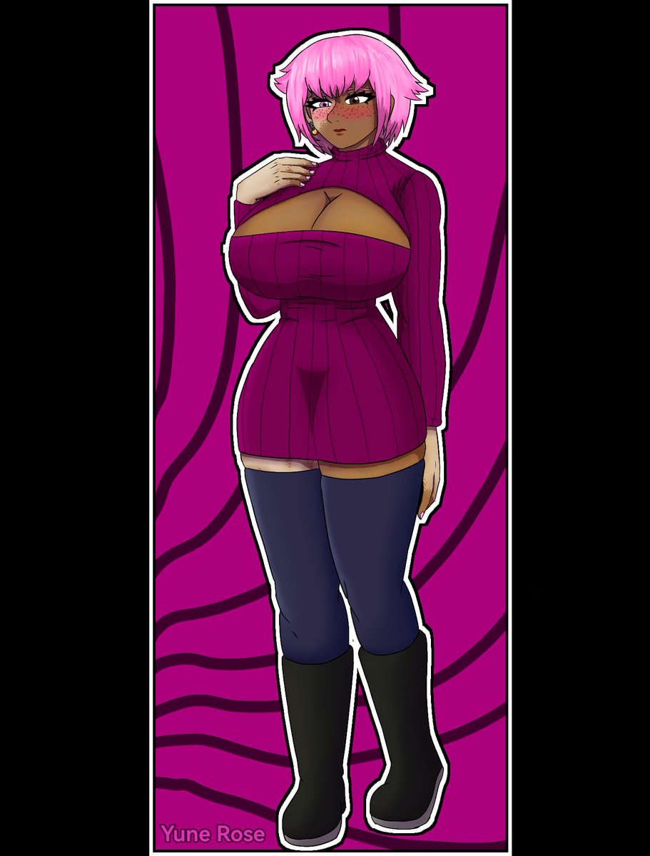 Yune404's tweet photo. Rose if was human. 100% Canon 🐿️🔥🔥🔥 https://t.co/tJ8uOaP3iO