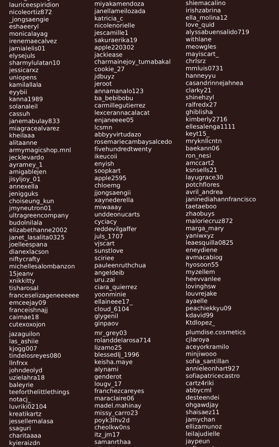 jjyncart's tweet photo. GENERAL SELECTION FANSIGN ADMISSION WINNERS

1/2 https://t.co/CZvhDAi1re