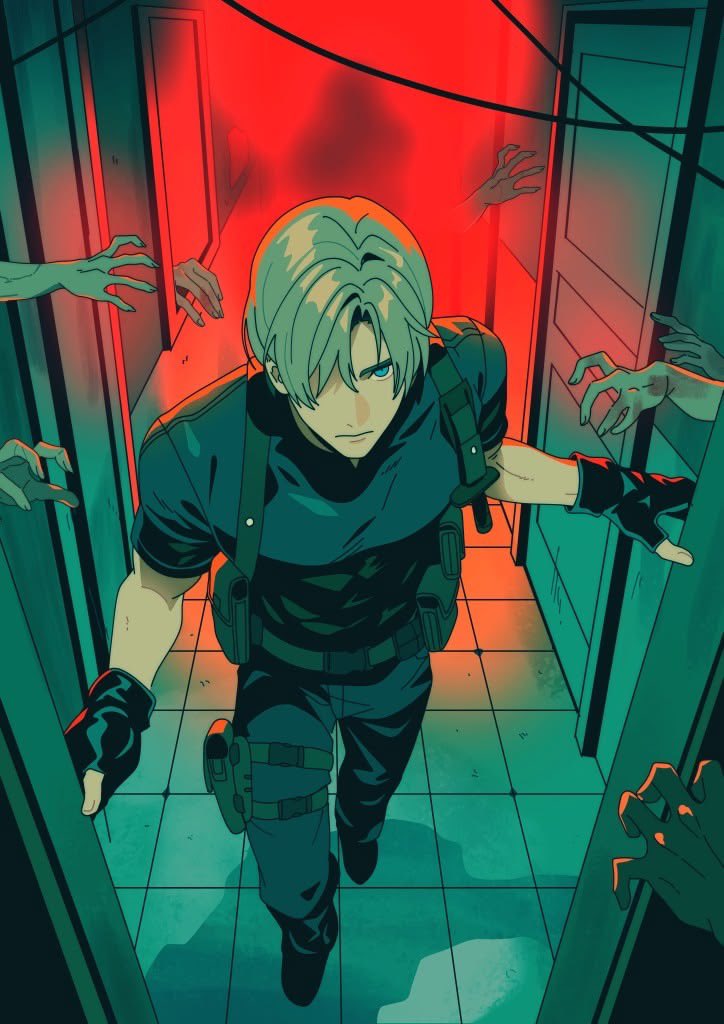 Anthonyarti12's tweet photo. #leon #RE #digitalartwork #commissionopen https://t.co/kkmqOPbrA7