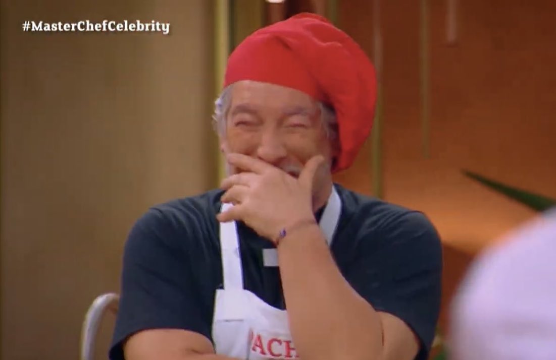 Hernan_Ctes's tweet photo. Pachu todo el programa 
#MasterChefCelebrity https://t.co/Z41ypmKKzk