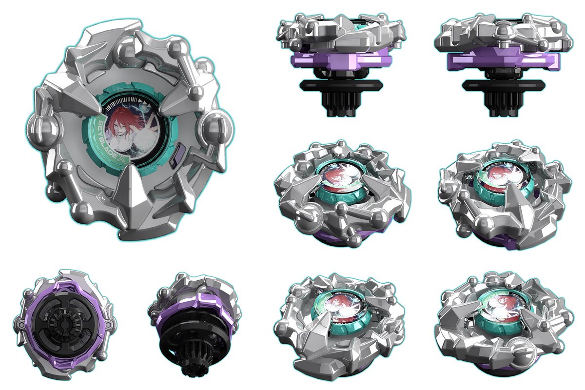 CrazyAriesX's tweet photo. Item Meltdowner 2-60DI
10 days until the anime “A Certain Item of Dark Side (Toaru Anbu no Item)” premieres!
This Beyblade design is based on Mugino Shizuri (麦野沈利) from Toaru series, the 4th-ranked Level 5 esper and the leader of Item, a mercenary group in the Dark Side of Academy City.
#BeybladeX #Item #Toaru #少女共棲 #アイテム #とある