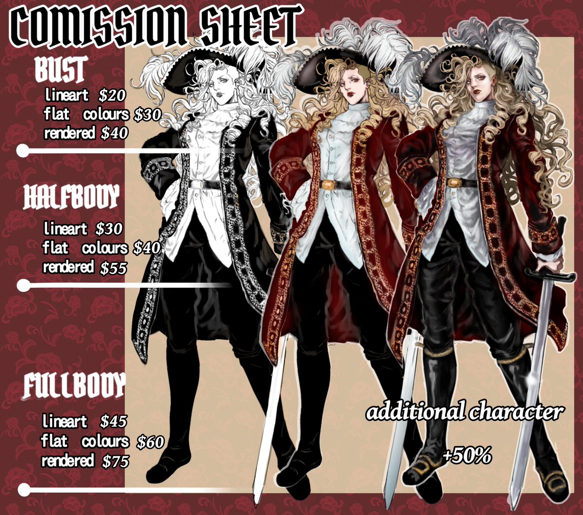 bitchxnet's tweet photo. I also do commissions ;)
Pt/br ver in replies

#commissionsopen #commission #commissionartwork #comissao #comissoesabertas #innocentmanga #mariejosephsanson https://t.co/j2Q0OIdQf8