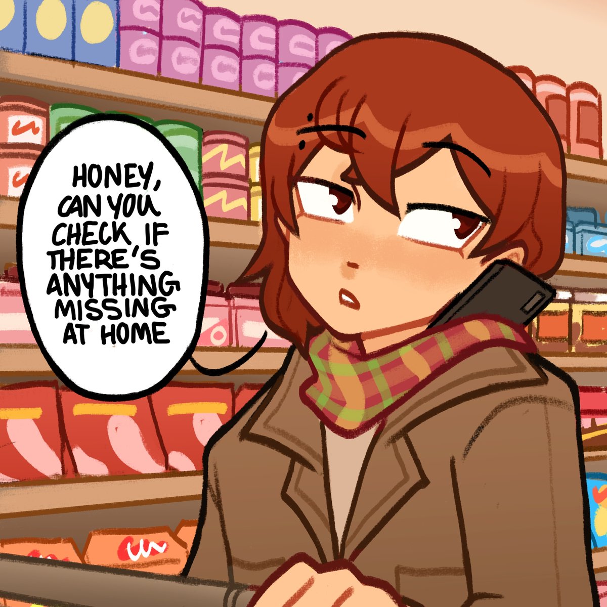 Hero_DZN's tweet photo. akechi goes shopping (1/3) https://t.co/gNnRGQlajB