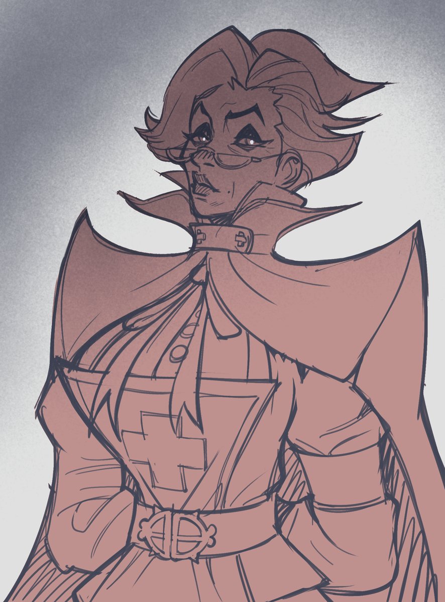 VinegarAndSoda's tweet photo. Nurse Harrow Sketch ✍️
#deadlock #deadlockfanart https://t.co/D5v8cbR5AN
