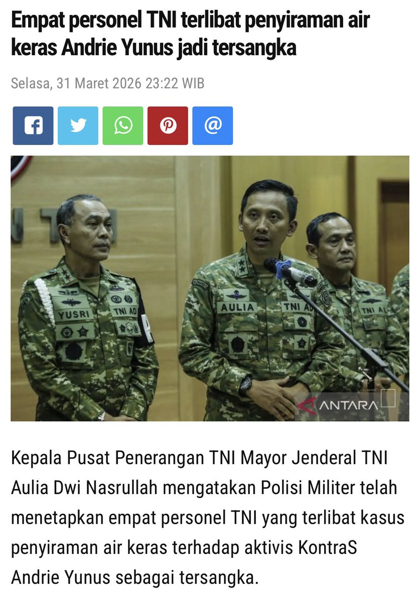 aik_arif's tweet photo. Apa urgensinya pelatihan militer bagi ASN? Biar patuh? Biar tidak korup? Biar bisa siram air keras? Atau biar terkurangi? https://t.co/OBTZBtQ8cE